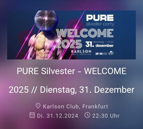 Tickets for pure silvester - for,