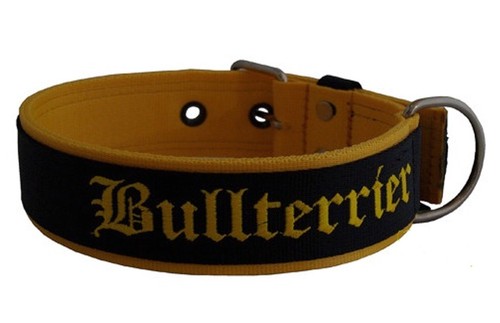 Nylonhalsband bullterrier - nylonhalsband,