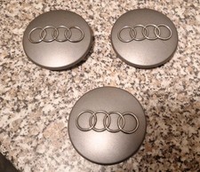 3 Original Audi  Nabendeckel