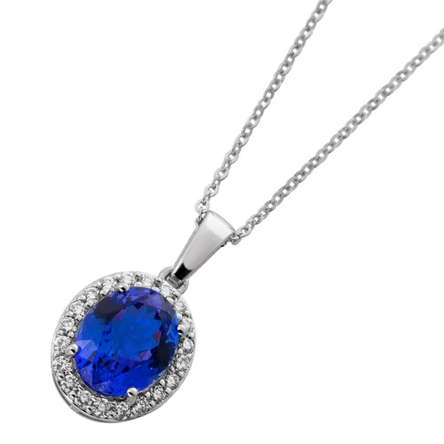 Brillant halskette platin - brillant,