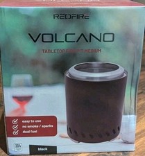 REDFIRE Volcano Medium black Feuerkorb Feuerschale Terrassenfeuer Schwarz