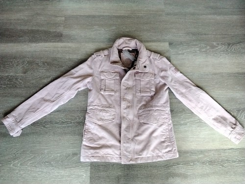 Jeansjacke rosa mit leichtem