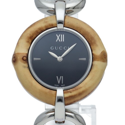 Gucci bambus damenuhr 132 - bambus,