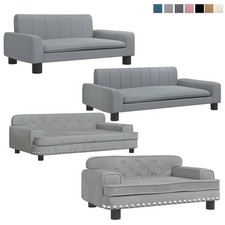 Kindersofa Samt Kindercouch Kindersessel Minisofa Polstersofa Kindermöbel Sofa