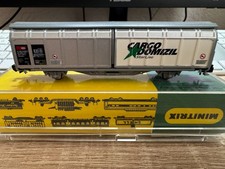 Trix Spur N aus Set 15606 Schiebewandwagen Cargo Domizil guter Zustand