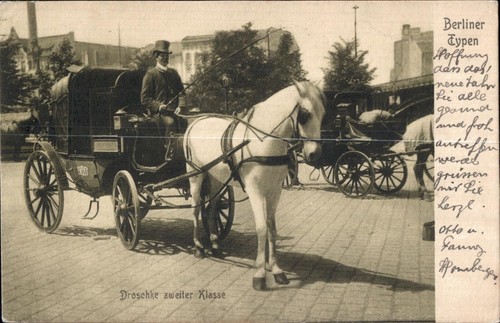 Berliner typen droschke - ,,
