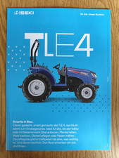Iseki TLE 4 Prospekt Brochure