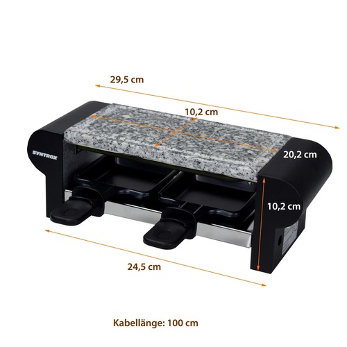 Raclette für personen mit - raclette,