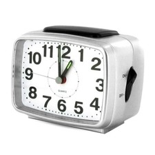 Wecker Analog Grau große