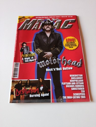 Metal maniac magazin jahr - metal,