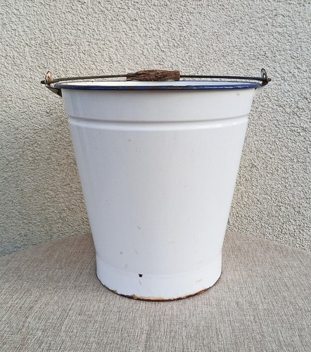 Eimer emaille shabby - emaille, 10