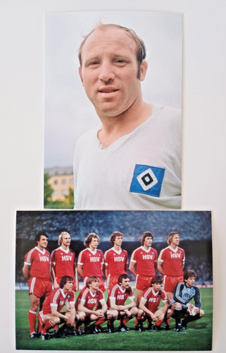 Postkarten hsv fußball uwe - 2,