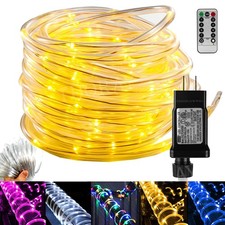 100/200/300 LED Lichterschlauch Lichterkette IP65 Schlauch Außen Innen Dekolicht