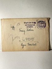 Feldpost 1943 an Uffz. Franz