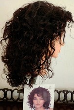 Perücke aus naturbelassenem