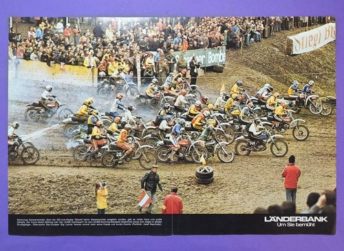 Altes poster motocross - poster, 250ccm