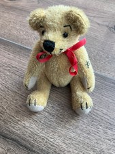 Teddybär selbstgenäht, Handarbeit, ca. 18 cm groß, sehr guter Zustand