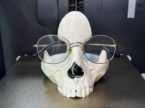 Brillenhalter totenkopf schale - brillenhalter,