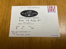 U2 - Elevation Tour 2001 -