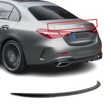 Heckspoiler Passend für MERCEDES C Klasse W206 Limo, Tuning Slim Spoilerlippe SC