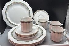 Rosenthal studio linie Polygon Cordona - 4 Gedecke Kaffeetasse UT Kuchenteller