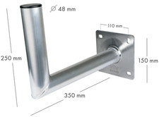 SCHWAIGER SAT Wandhalterung 35