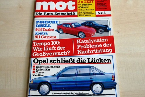 Mot 1985 porsche 944 - mot,