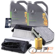 INSPEKTIONSPAKET + 10L 5W-30 FÜR MERCEDES C E-KLASSE W204 CLS W212 300 350 CDI