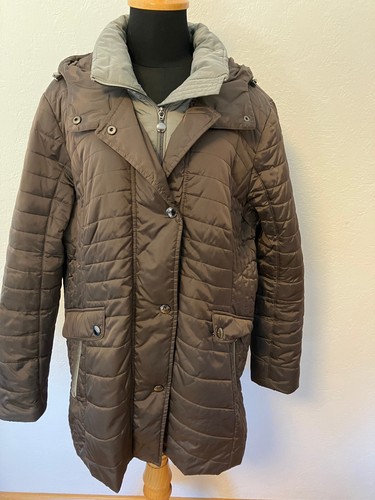 Warme stepp jacke mit - stepp-, jacke-