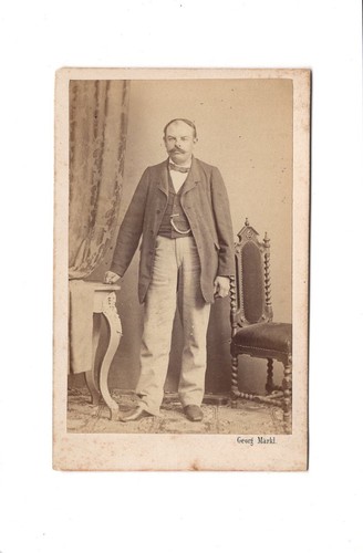 Georg märkl cdv foto - märkl,