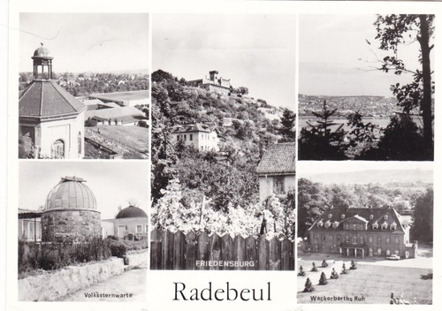 Ansichtskarte radebeul - ansichtskarte,