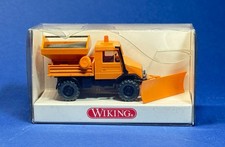 1:87 WIKING 6460226 Unimog mit Schneepflug in OVP