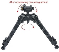 Gewehr Zweibein federbelasteten Beine Rückkehr Bipod für Jagdgewehr Schiessen