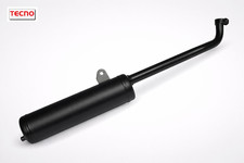 Auspuff Schwarz für Vespa