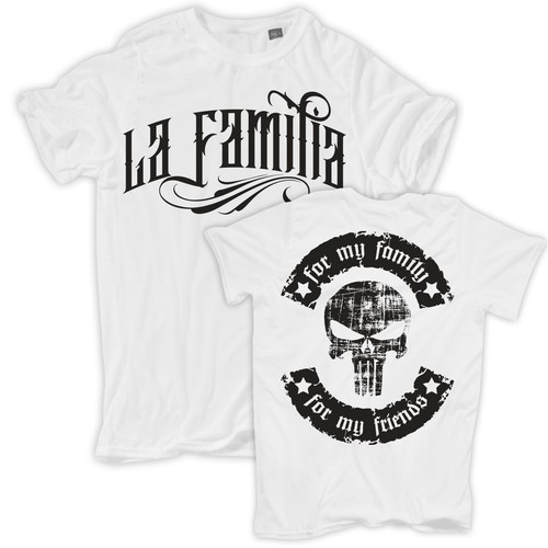 Shirt familia black patch - familia,