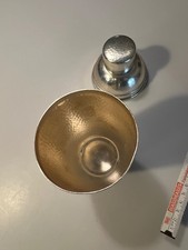 Vintage Cocktail Shaker Hammerschlagoptik 