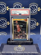 🏀🇺🇸 1988 Fleer Michael Jordan All-Star #120 PSA 7 NM**rare**