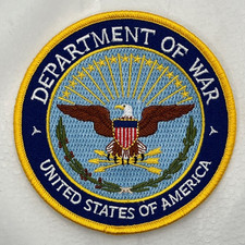 Jacket patch:  DEPARTMENT OF