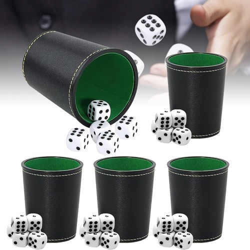 Würfelbecher mit 25 - 5,