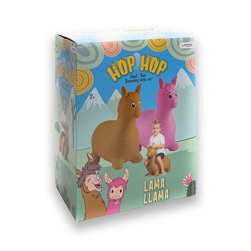 John hop lama hüpftier - hop,