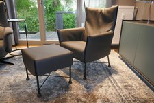 Montis "Charly" Sessel und Hocker – Ausstellungsstück