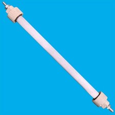 2x 400W Quarz Halogen Heizer