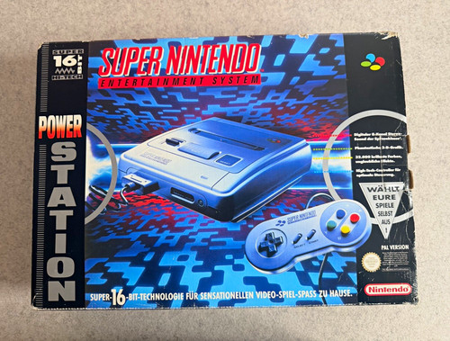 Super nintendo snes konsole - super,
