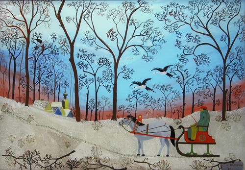 Oehsen naive kunst - -,