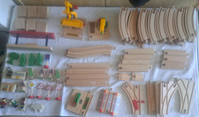 Konvolut BRIO Holzeisenbahn