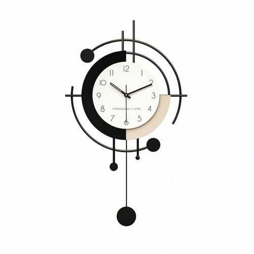 Wanduhr mit pendel modern - wanduhr,