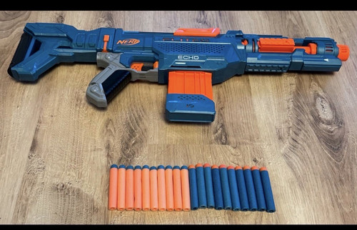 Nerf echo blaster - mit, magazin