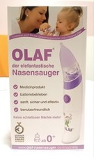 Olaf - Elektrischer Babynasensauger - Sekretsauger - Nasenschleimentferner