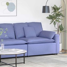 Modulares Sofa Lounge Couch Schlafsofa Ecksofa Relaxsofa Relaxsessel mit Kissen