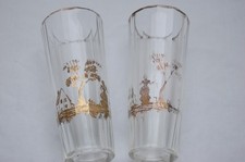 2 x Barock Glas Becherglas